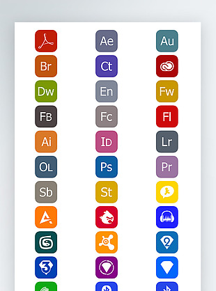 网页图标彩色写实图标icon