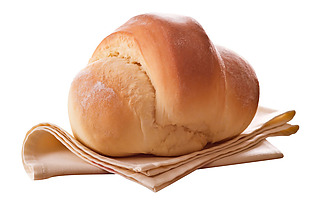 食品面包抹布元素