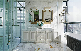 家装浴室效果图设计图片