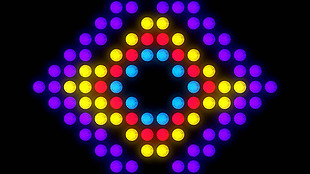 光点循环动态视频素材4-4