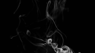 黑白色系普通烟雾视频素材6