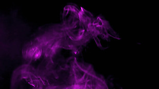 紫色特殊烟雾视频素材