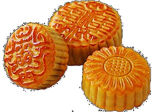 中秋节月饼元素素材