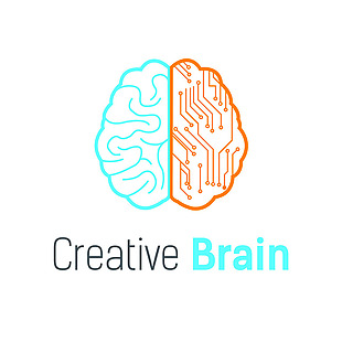 大脑的创造力矢量素材