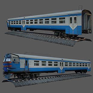 火车车头模型