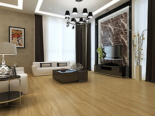 新中式风格卧室3d模型效果图