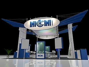 HCH展厅展览模型