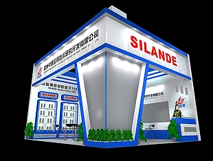 SILANDE展览模型