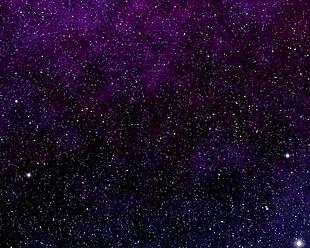 浪漫紫色星空背景特效视频素材