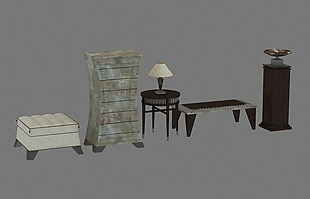 家具组合模型