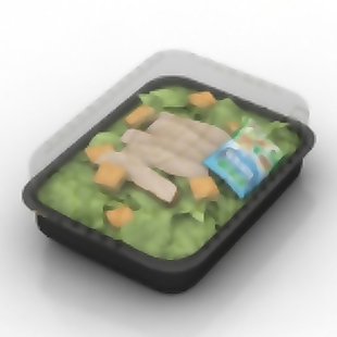 蔬菜沙拉3D模型