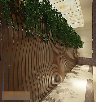 低调酒店3d模型效果图下载