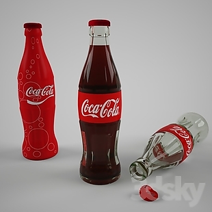 可口可乐3d模型