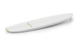 白色冲浪器材模型素材