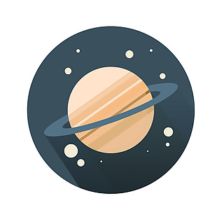 行星图标行星icon行星矢量素材下载