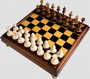 国际象棋盘免抠png透明图层素材
