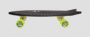 黑色的滑板免抠png透明图层素材