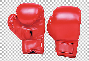高清拳击手套图片免抠png透明图层素材