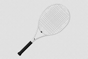 网球拍免抠png透明图层素材