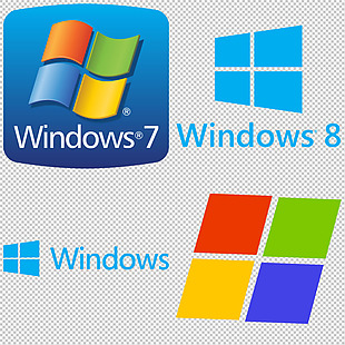 windows操作系统免抠png透明素材