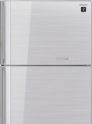 灰色小型冰箱免抠png透明图层素材