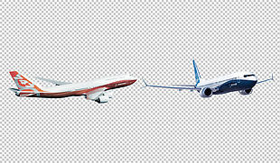 大飞机图片免抠png透明图层素材