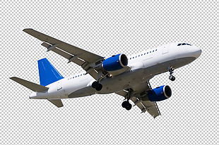 喷气式客机免抠png透明图层素材