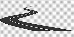 高速公路背景图抠png透明图层素材