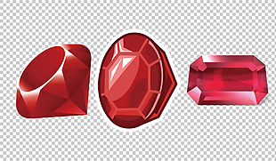 红宝石免抠png透明图层素材
