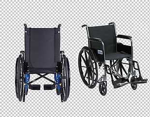 轮椅图片免抠png透明图层素材