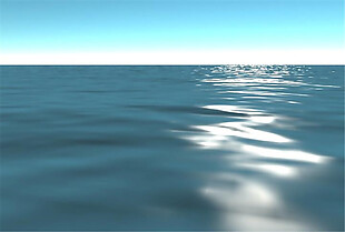 浮动海洋动态视频素材