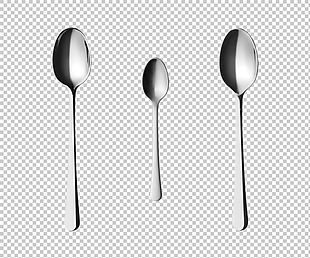 咖啡勺子免抠png透明图层素材