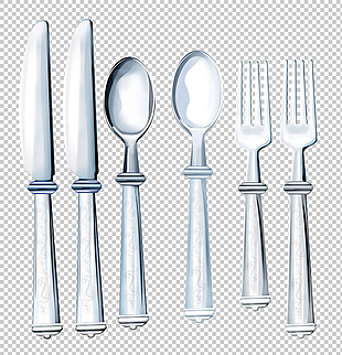 勺子刀免抠png透明图层素材