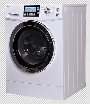 滚筒洗衣机免抠png透明图层素材