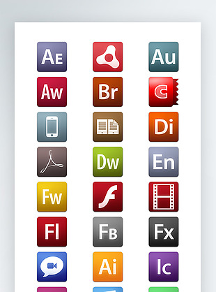 软件图标彩色写实图标素材PNG