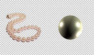 漂亮的珍珠免抠png透明图层素材