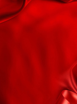 红色丝带幕布H5背景素材