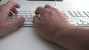 计算机白键盘输入
