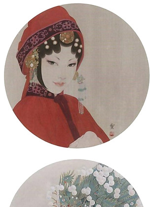 中国传统京剧人物