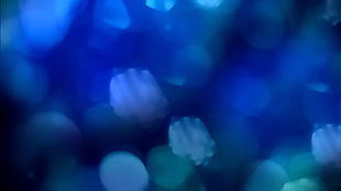 梦幻优雅蓝色光斑粒子动态视频素材