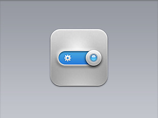 金属质感按钮icon设计