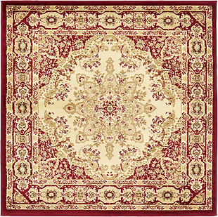 欧式花纹古地毯素材