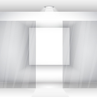 简约现代LED灯光展示效果矢量图案