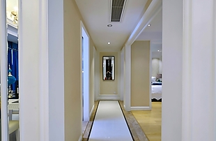 现代简约风室内设计走廊效果图JPG源文件