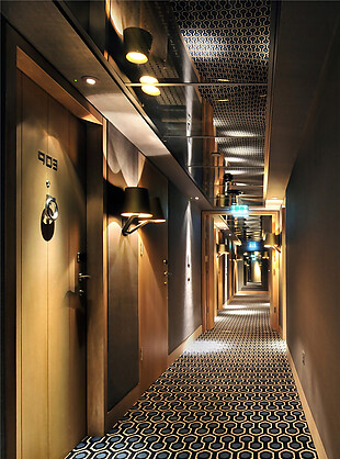 经典大气欧式酒店房间走廊装修效果图