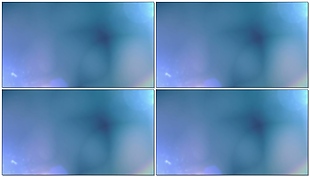 水蓝光斑泄漏镜头与散景效果动画