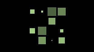 绿色多矩形方块动态视频素材