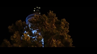 自然灯塔景观视频素材