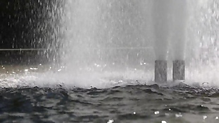 自然水流瀑布视频素材