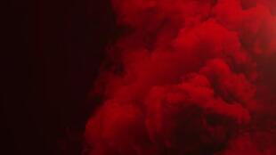 磅礴大气红色烟雾动态视频素材